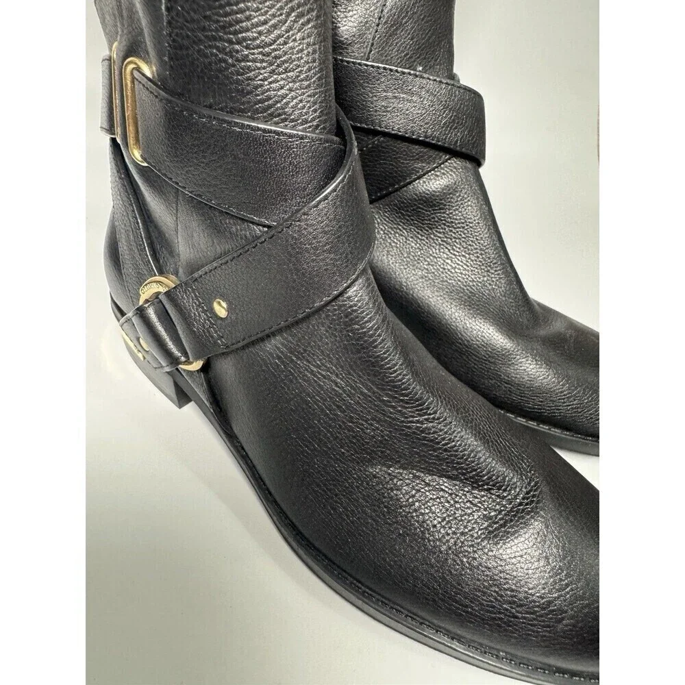 Vince Camuto Womens Preshent Over-The-Knee Riding Boots Size 6.5 Leather  NWOB